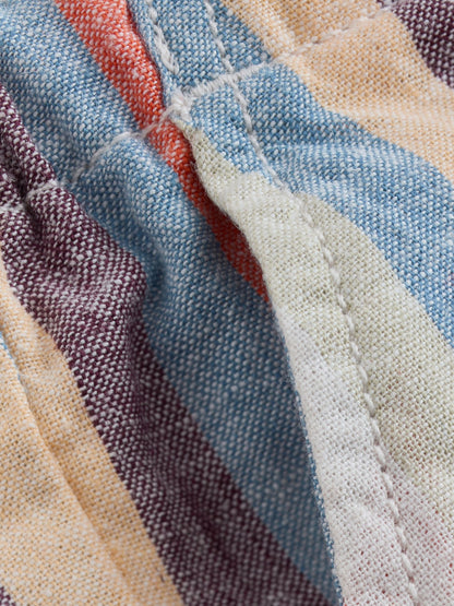 Dsiney Kidz - Multi Stripe Linen Blend Pull On Shorts (3mths-7yrs) image 6