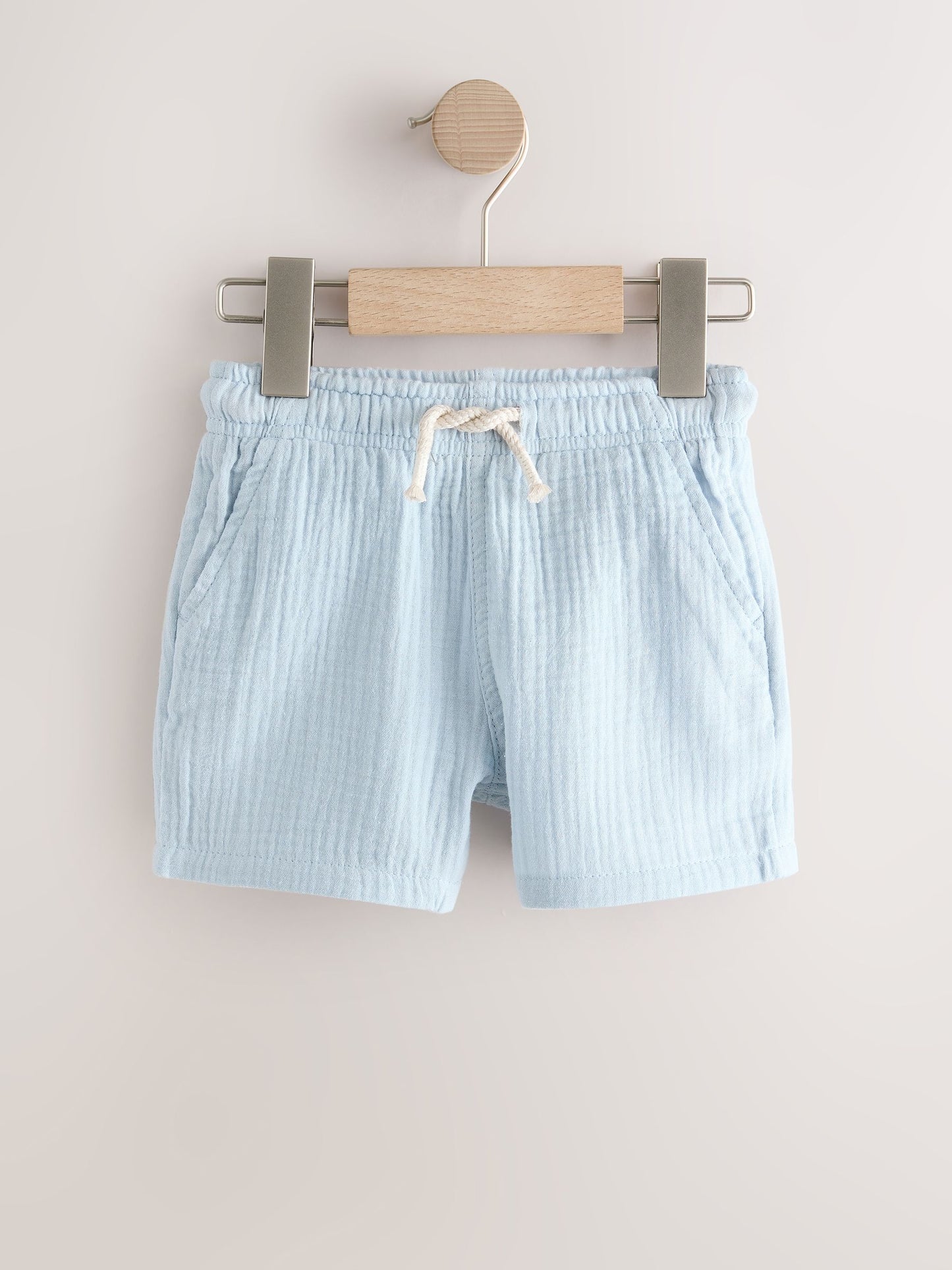 Dsiney Kidz - Pale Blue Soft Textured Pull On Shorts (3mths-7yrs) image 4