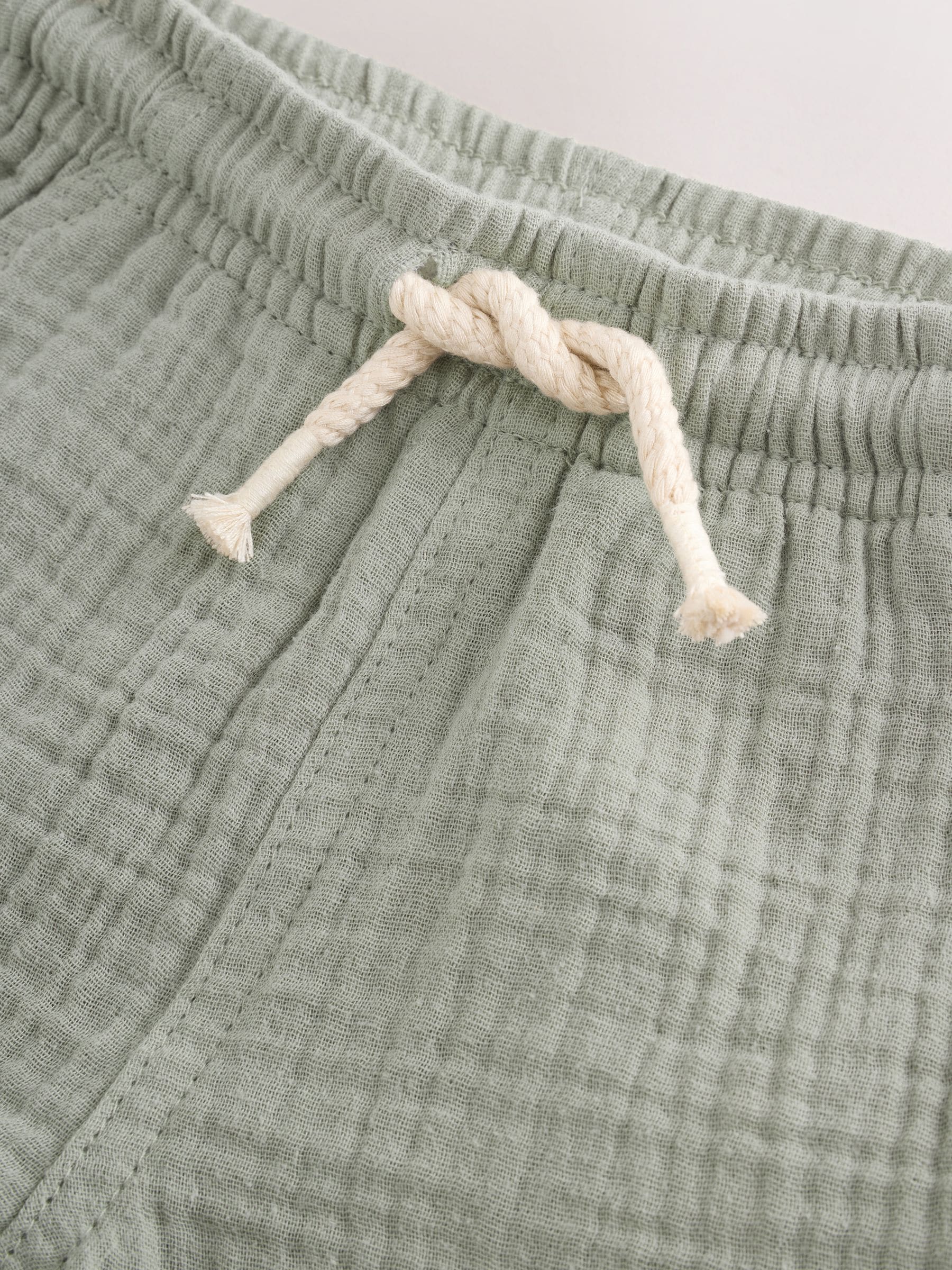 Dsiney Kidz - Sage Green Soft Textured Pull On Shorts (3mths-7yrs) image 7