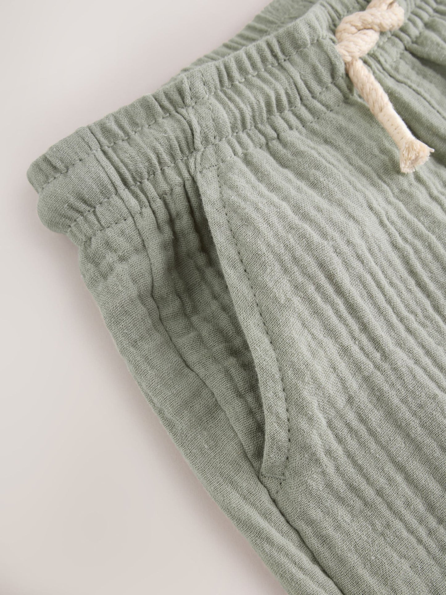 Dsiney Kidz - Sage Green Soft Textured Pull On Shorts (3mths-7yrs) image 8