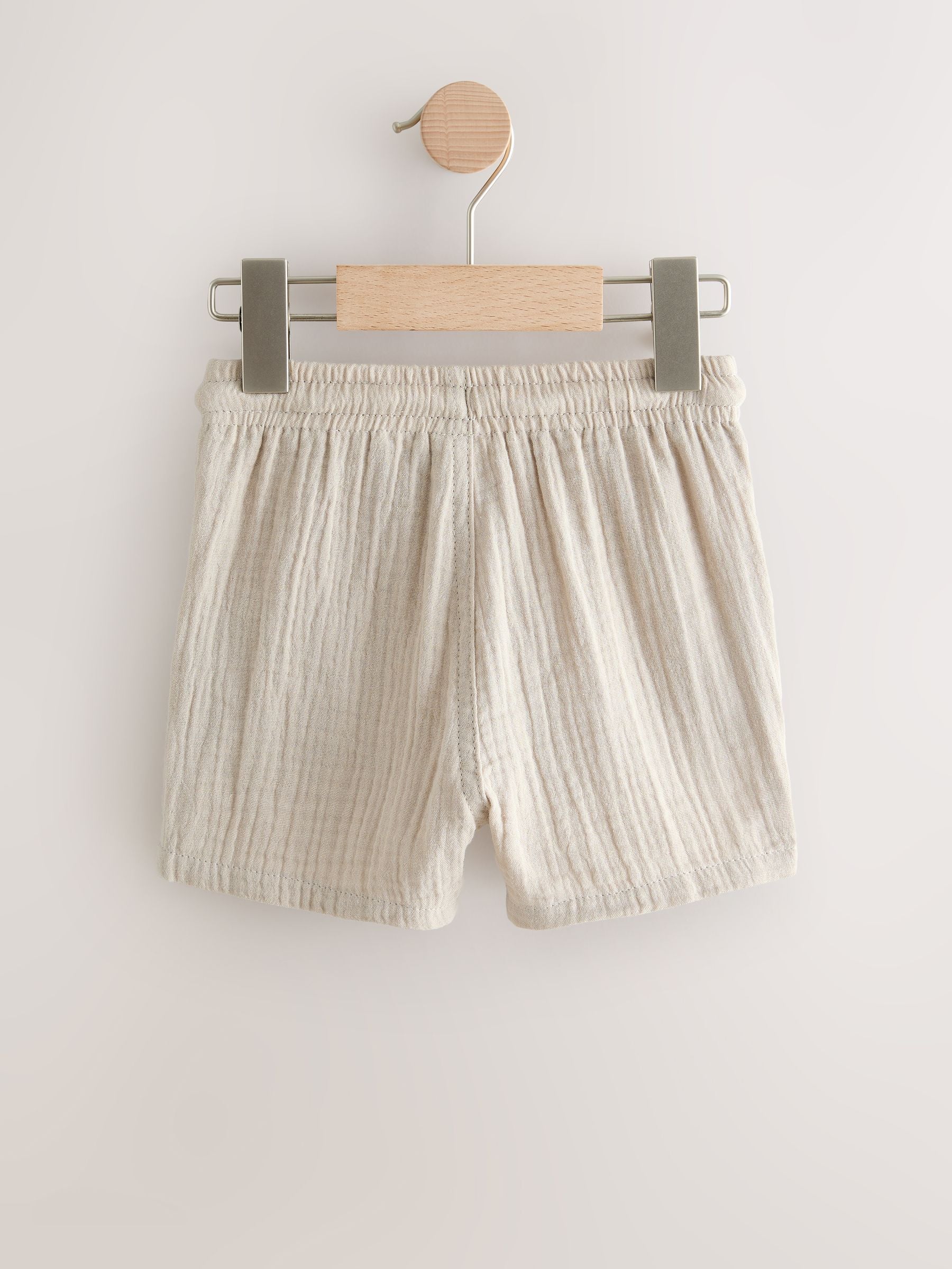 Dsiney Kidz - Neutral Soft Textured Pull On Shorts (3mths-7yrs) image 5
