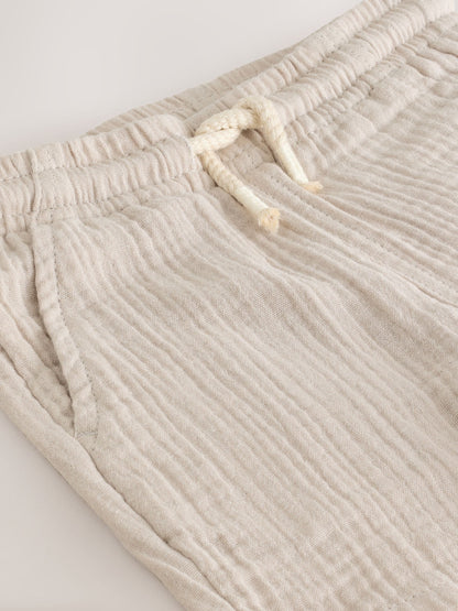 Dsiney Kidz - Neutral Soft Textured Pull On Shorts (3mths-7yrs) image 7