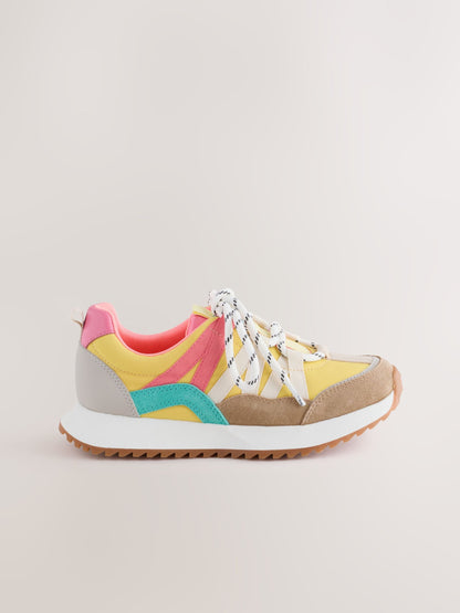 Bright Lace- Up Trainers image 2