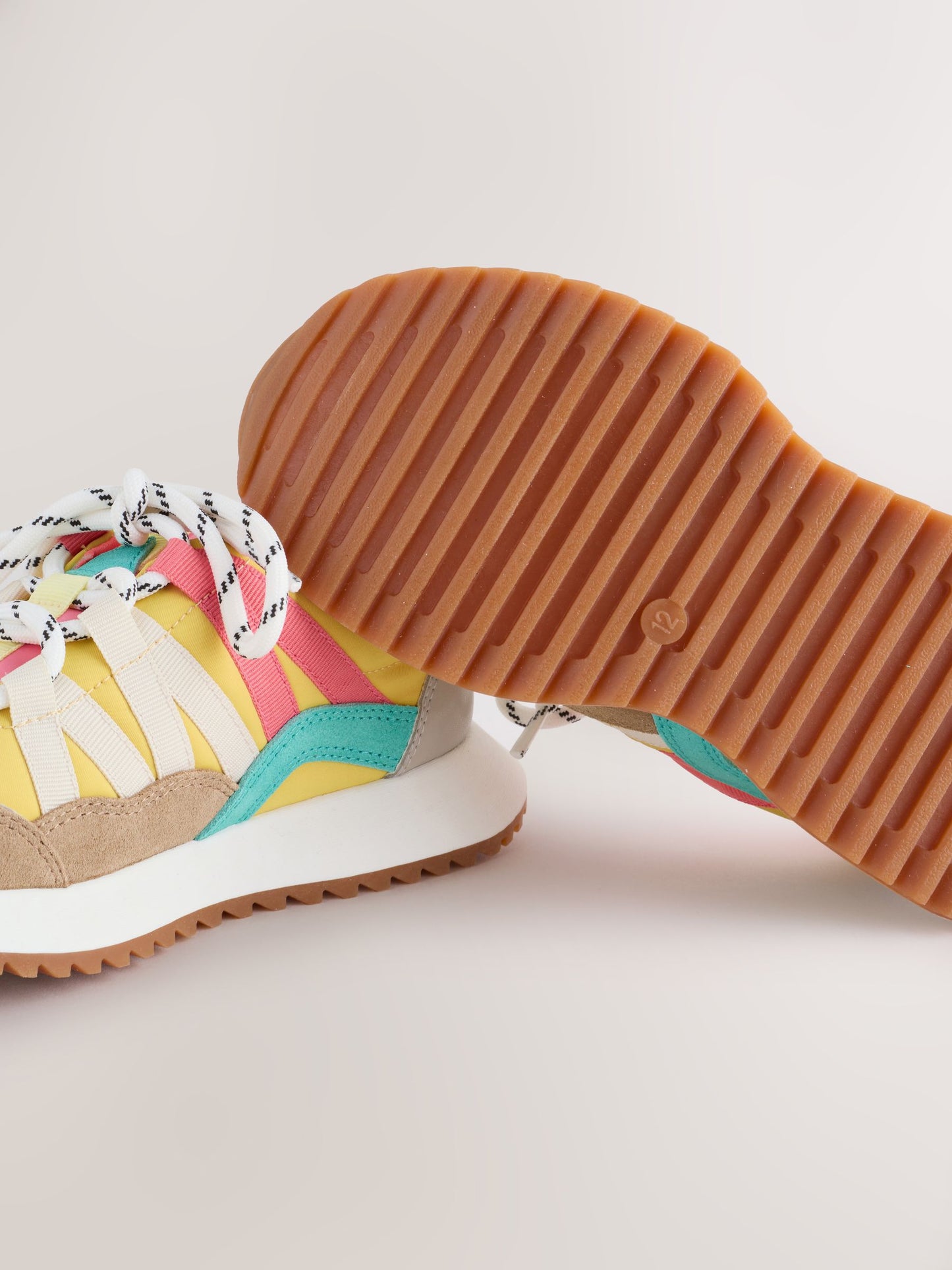 Bright Lace- Up Trainers image 3