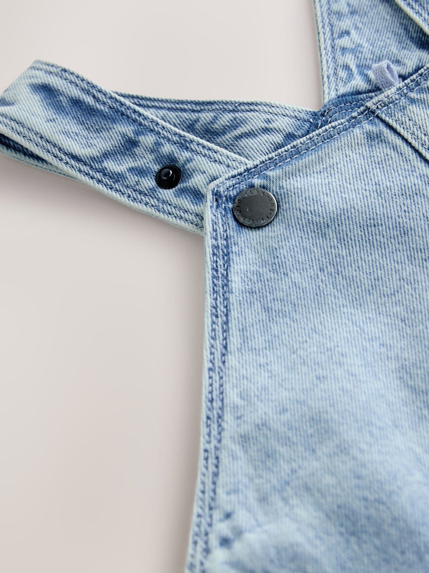 Light Blue Denim Dungarees (3mths-7yrs) image 5