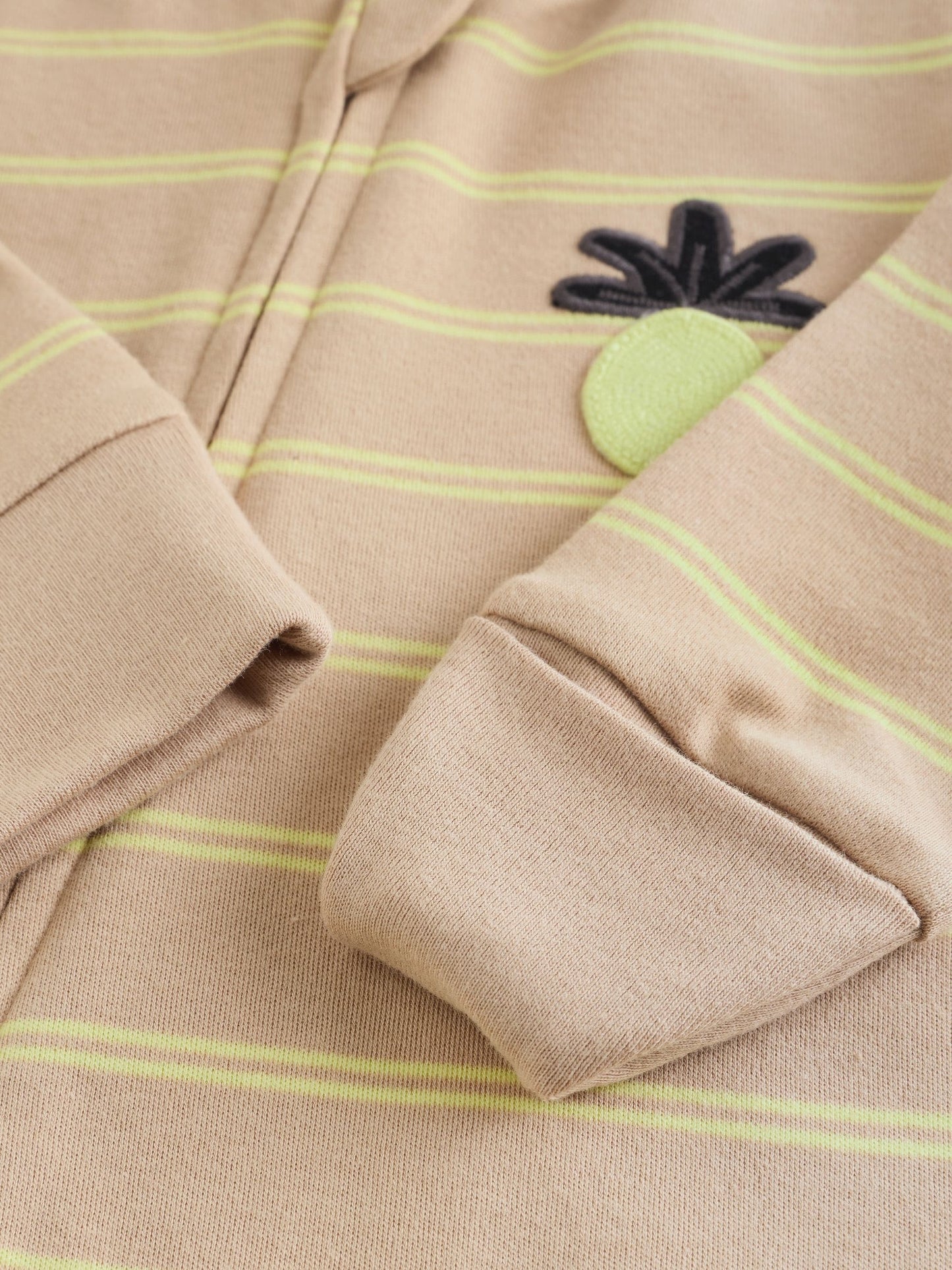 Multi Palm Two Way Zip Baby Sleepsuits 3 Pack (0mths-3yrs) image 9