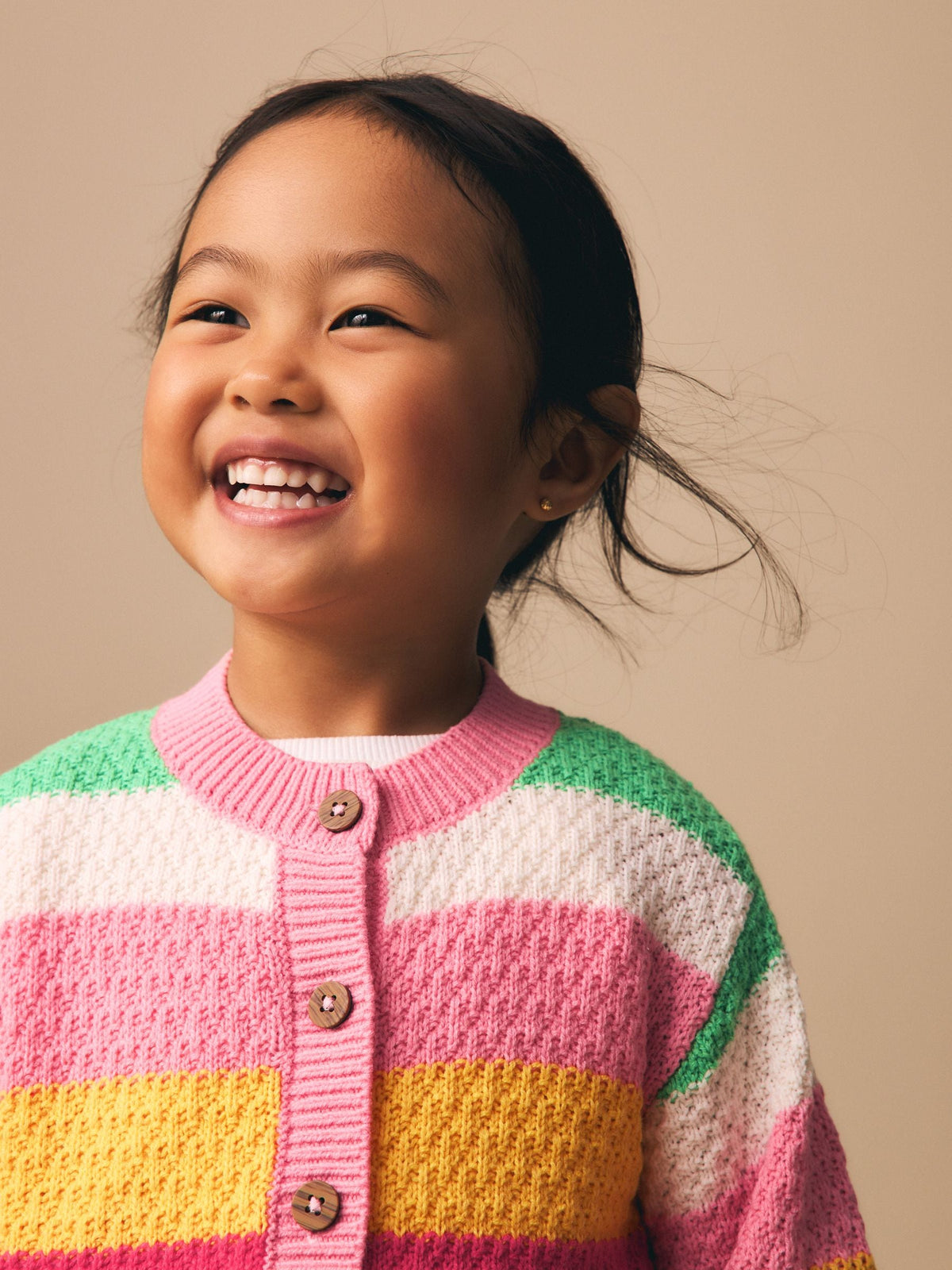 Rainbow Striped Cardigan (3mths-7yrs) - image 4
