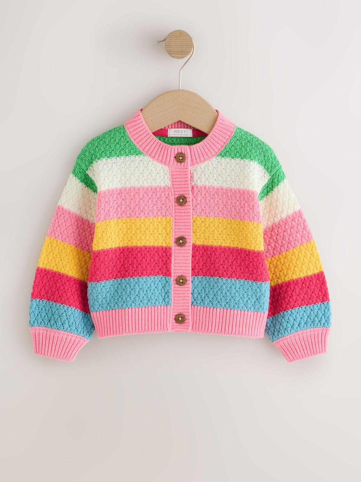 Rainbow Striped Cardigan (3mths-7yrs) - image 5