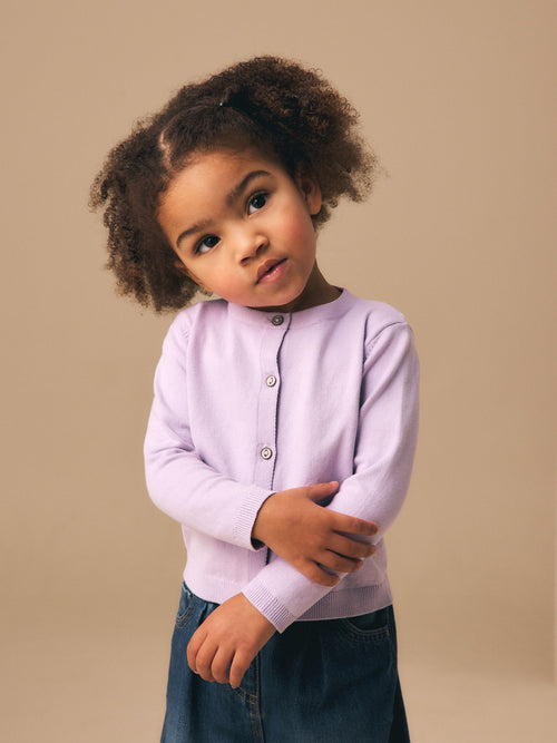 Dsiney Kidz - Lilac Purple Cardigan (3mths-10yrs) image 1
