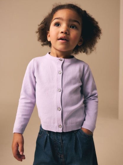 Dsiney Kidz - Lilac Purple Cardigan (3mths-10yrs) image 2