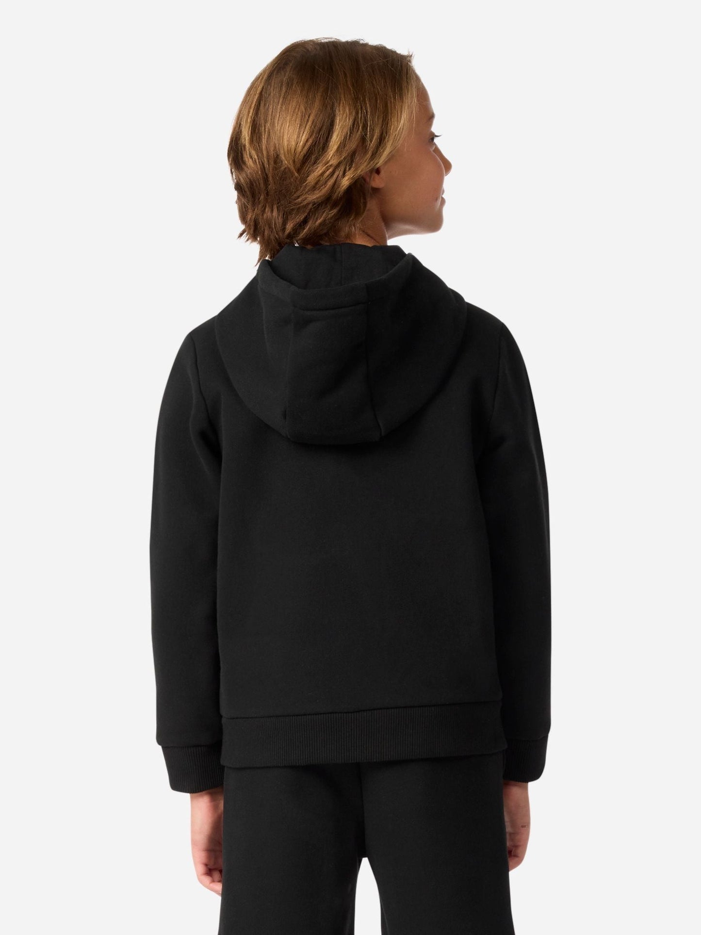 Dsiney Kidz - Lacoste Black Core Fleece Full-Zip Hoodie image 2