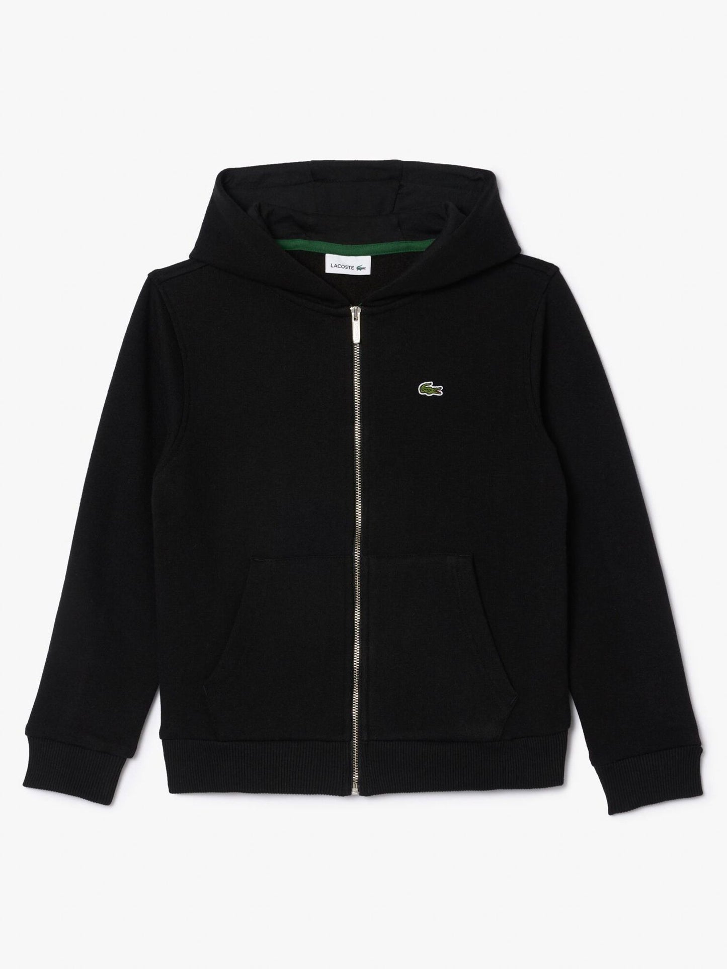 Dsiney Kidz - Lacoste Black Core Fleece Full-Zip Hoodie image 4