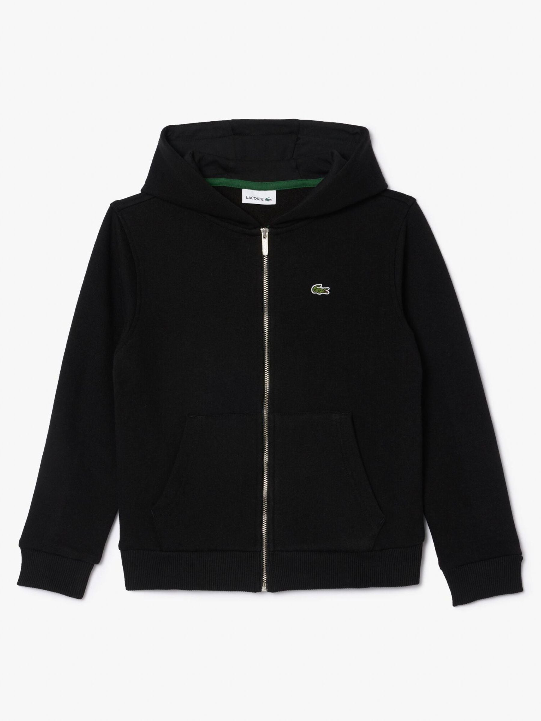Dsiney Kidz - Lacoste Black Core Fleece Full-Zip Hoodie image 4