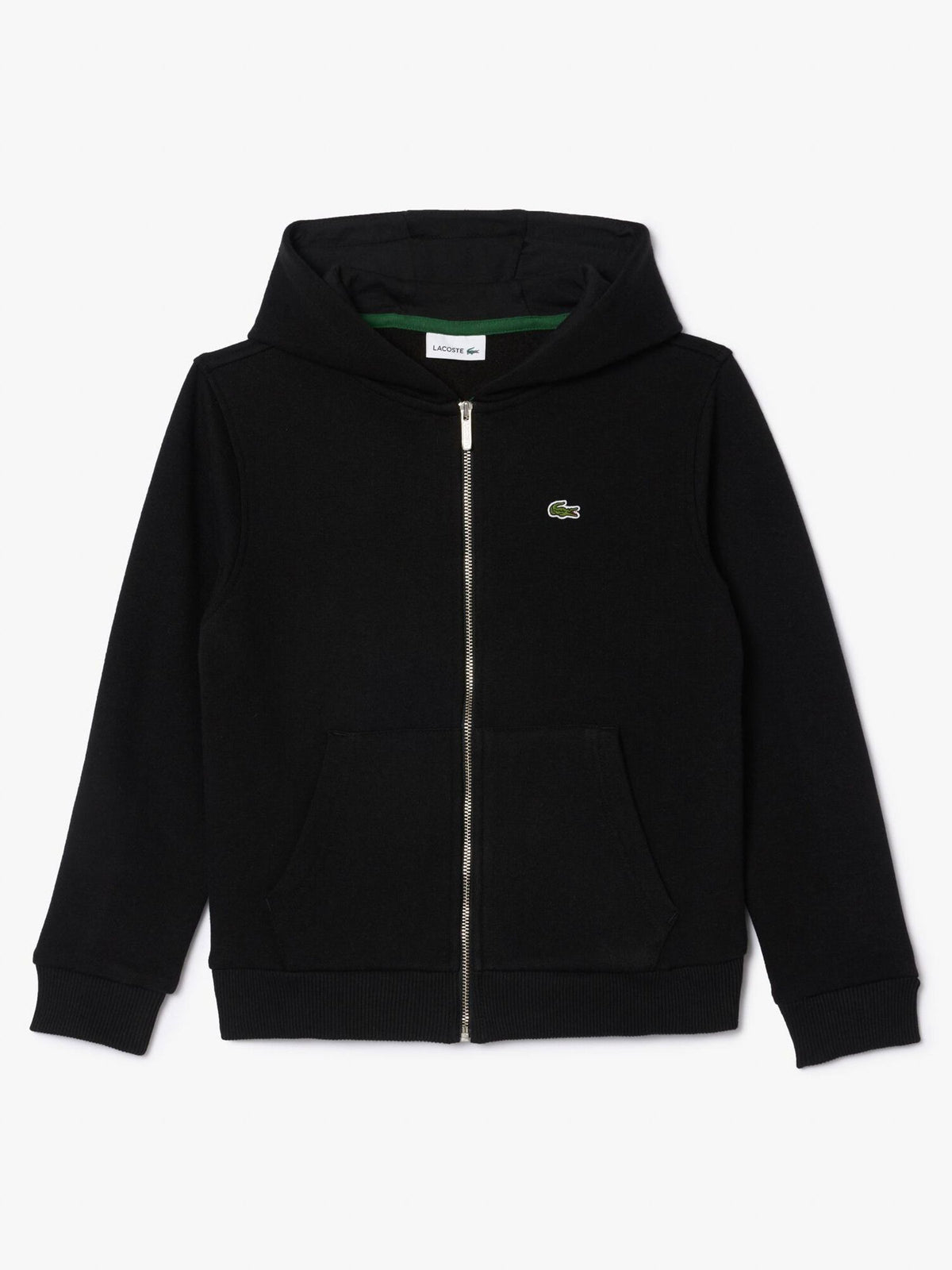 Dsiney Kidz - Lacoste Black Core Fleece Full-Zip Hoodie image 4