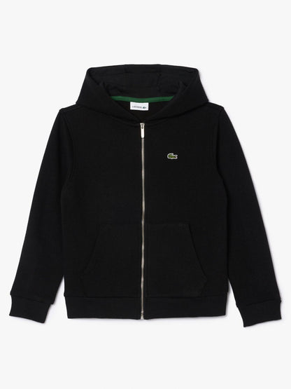 Dsiney Kidz - Lacoste Black Core Fleece Full-Zip Hoodie image 4
