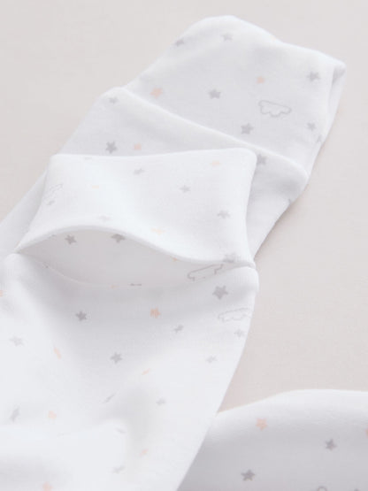 Grey Elephant Baby Sleepsuits 3 Pack (0-2yrs) image 4