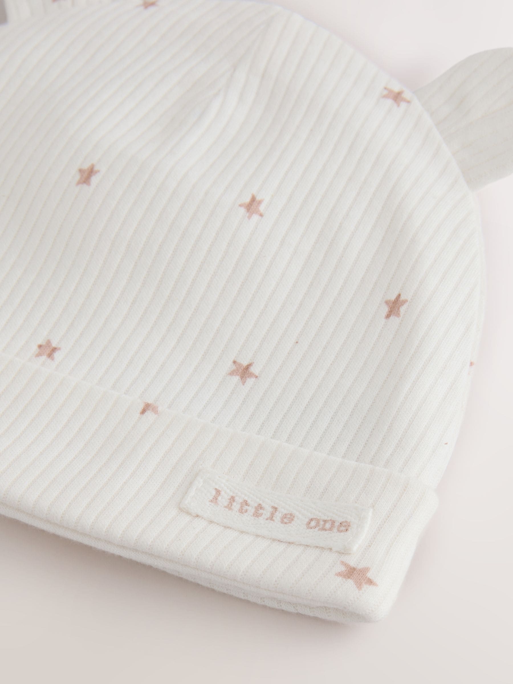 Cream Baby Sleepsuit and Hat Set (0-9mths) image 5