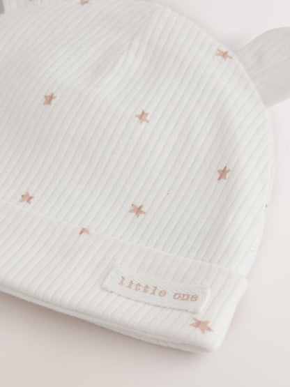 Cream Baby Sleepsuit and Hat Set (0-9mths) image 5