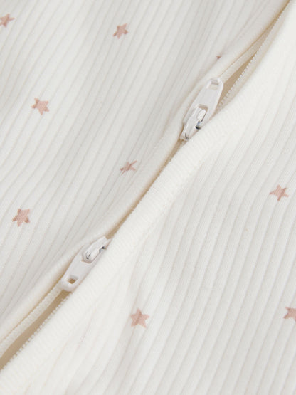 Cream Baby Sleepsuit and Hat Set (0-9mths) image 6