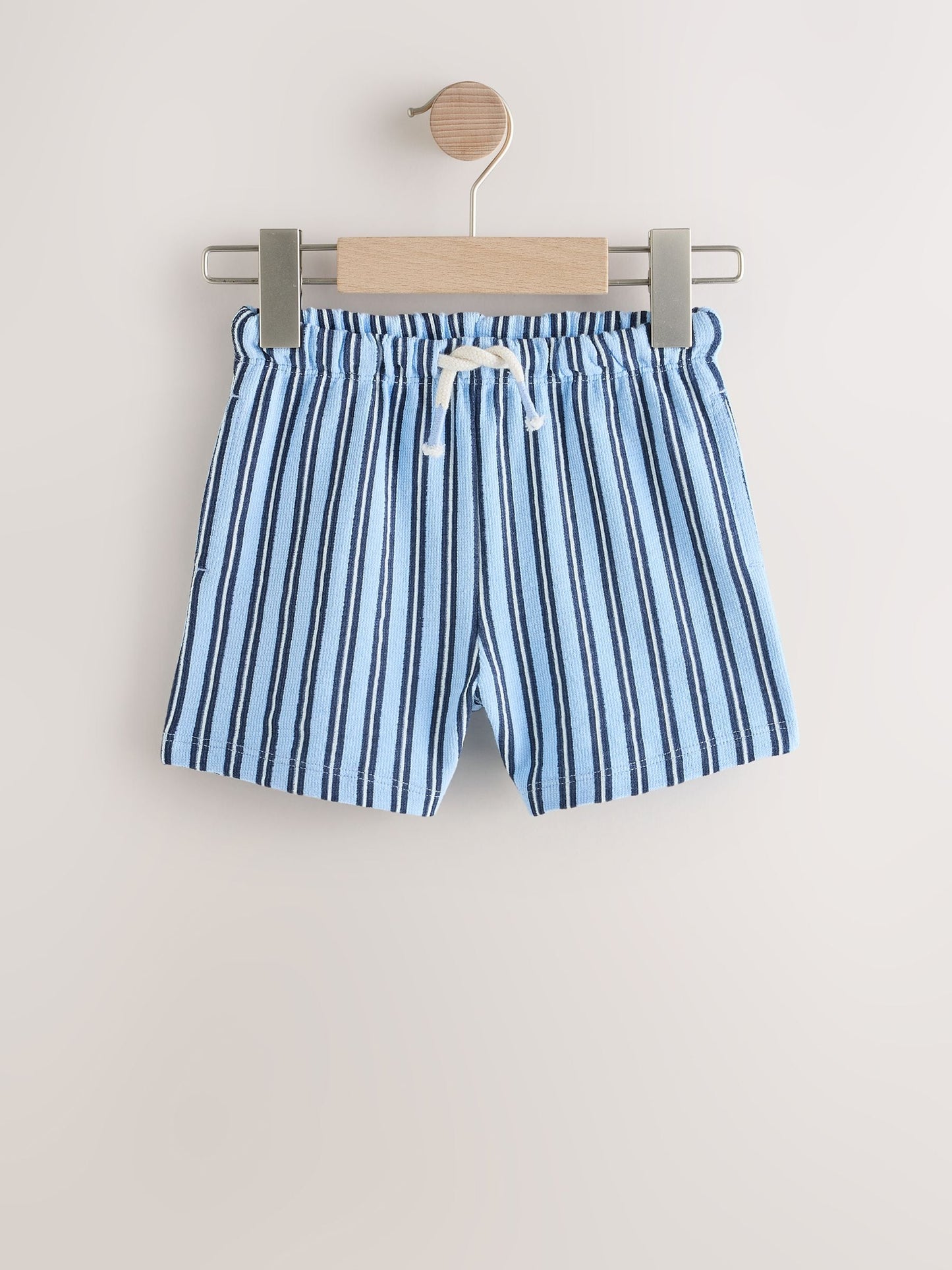 Dsiney Kidz - Blue Navy Stripe Textured Shorts (3mths-7yrs) image 1