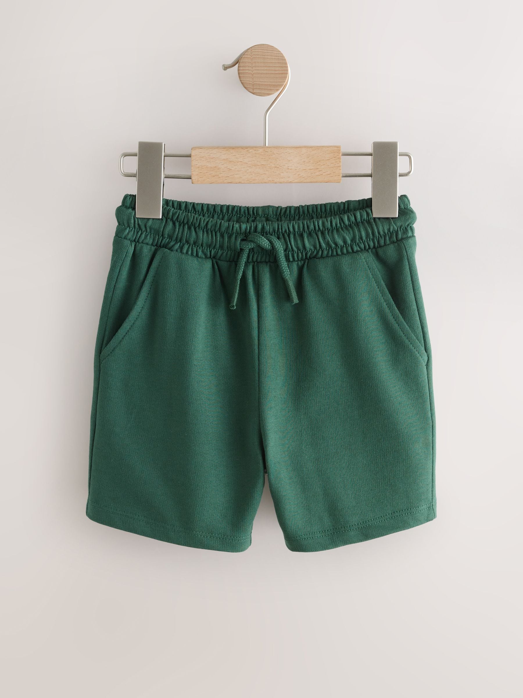 Blue/Yellow/ Navy Blue Jersey Shorts 5 Pack (3mths-7yrs) image 6