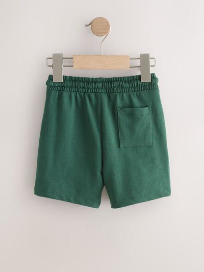 Blue/Yellow/ Navy Blue Jersey Shorts 5 Pack (3mths-7yrs) image 7