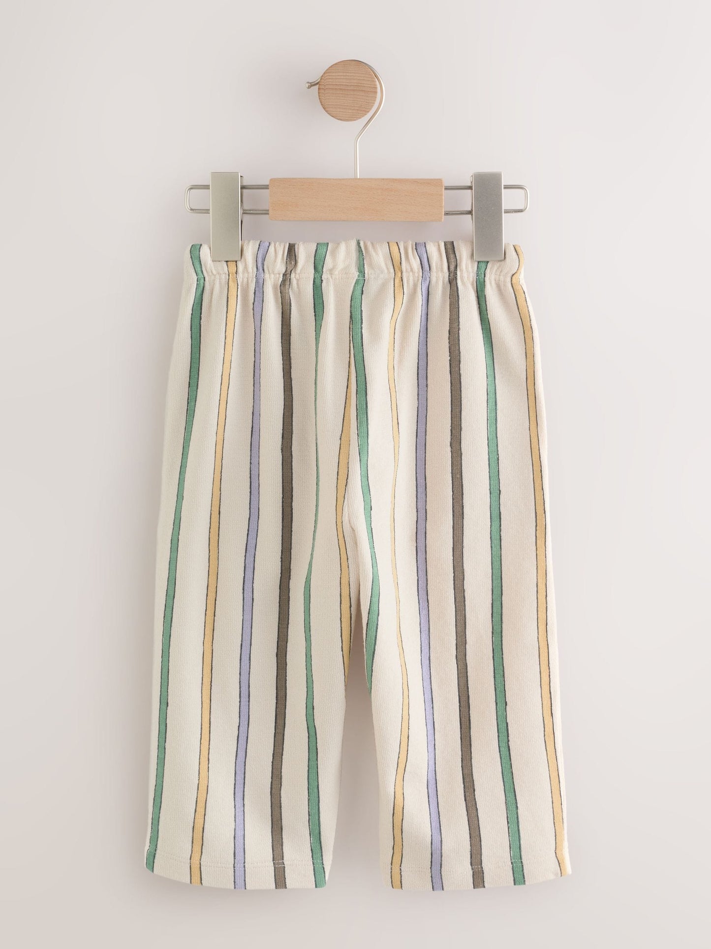 Multi Pastel Stripe Textured Lightweight Joggers (3mths-7yrs) image 6