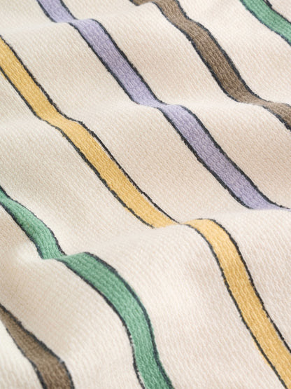 Multi Pastel Stripe Textured Lightweight Joggers (3mths-7yrs) image 7