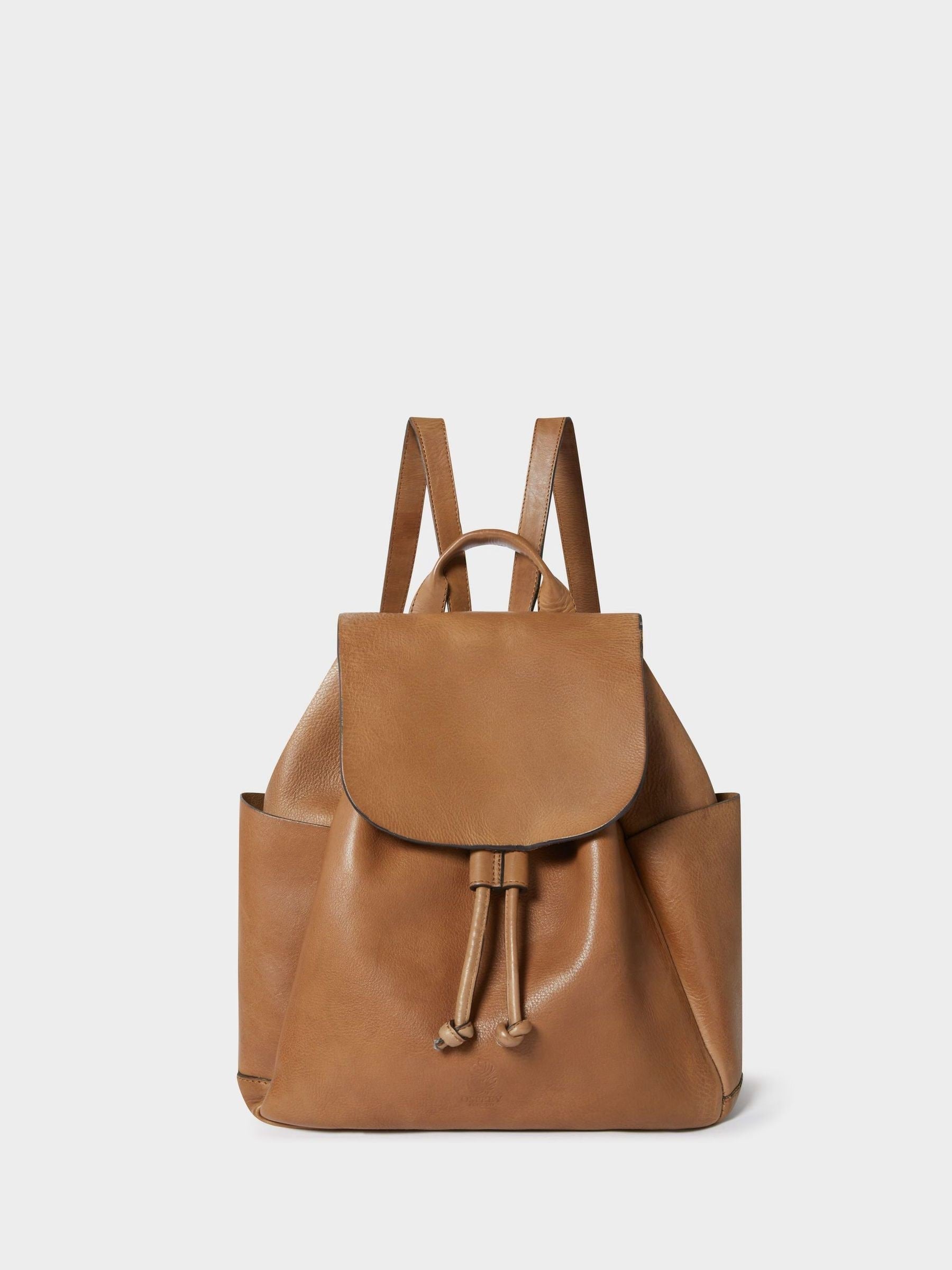 Osprey London Brown The Monterrey Leather Backpack image 1