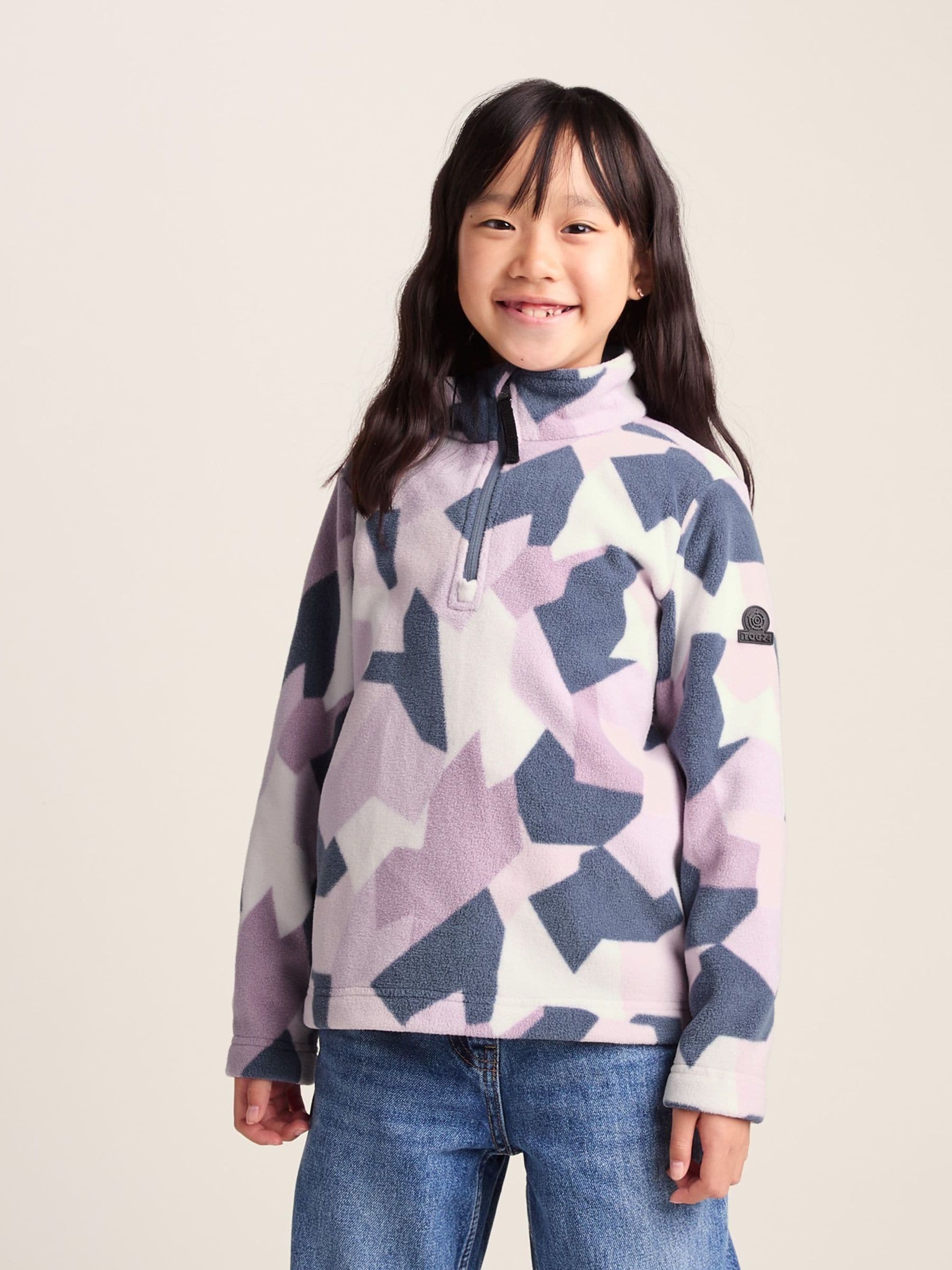 Dsiney Kidz - Tog 24 Grey Toffolo Kids ZipNeck Fleece image 1