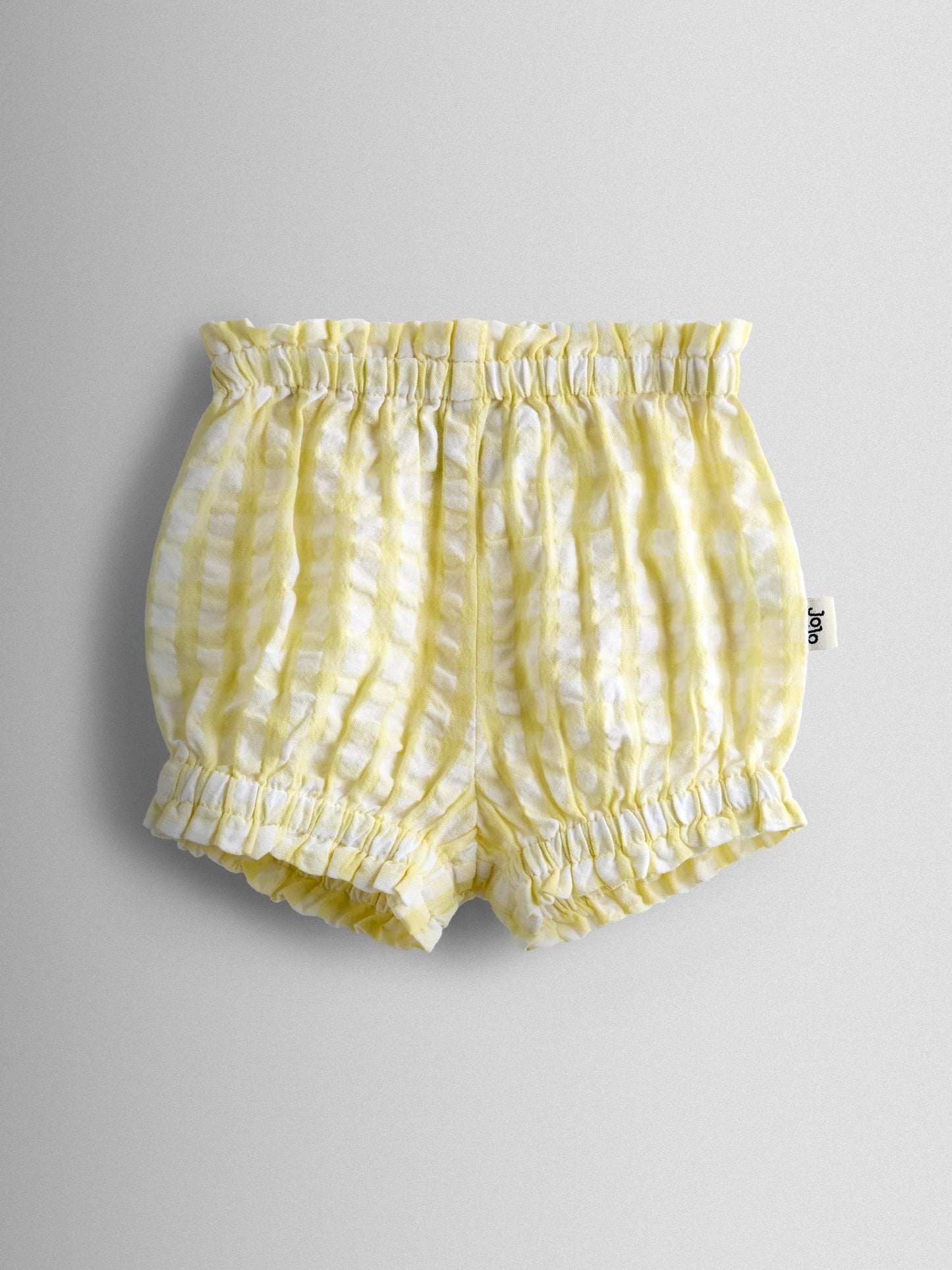 JoJo Maman Bébé Yellow Flopsy Embroidered Top, Short & Headband Set image 5