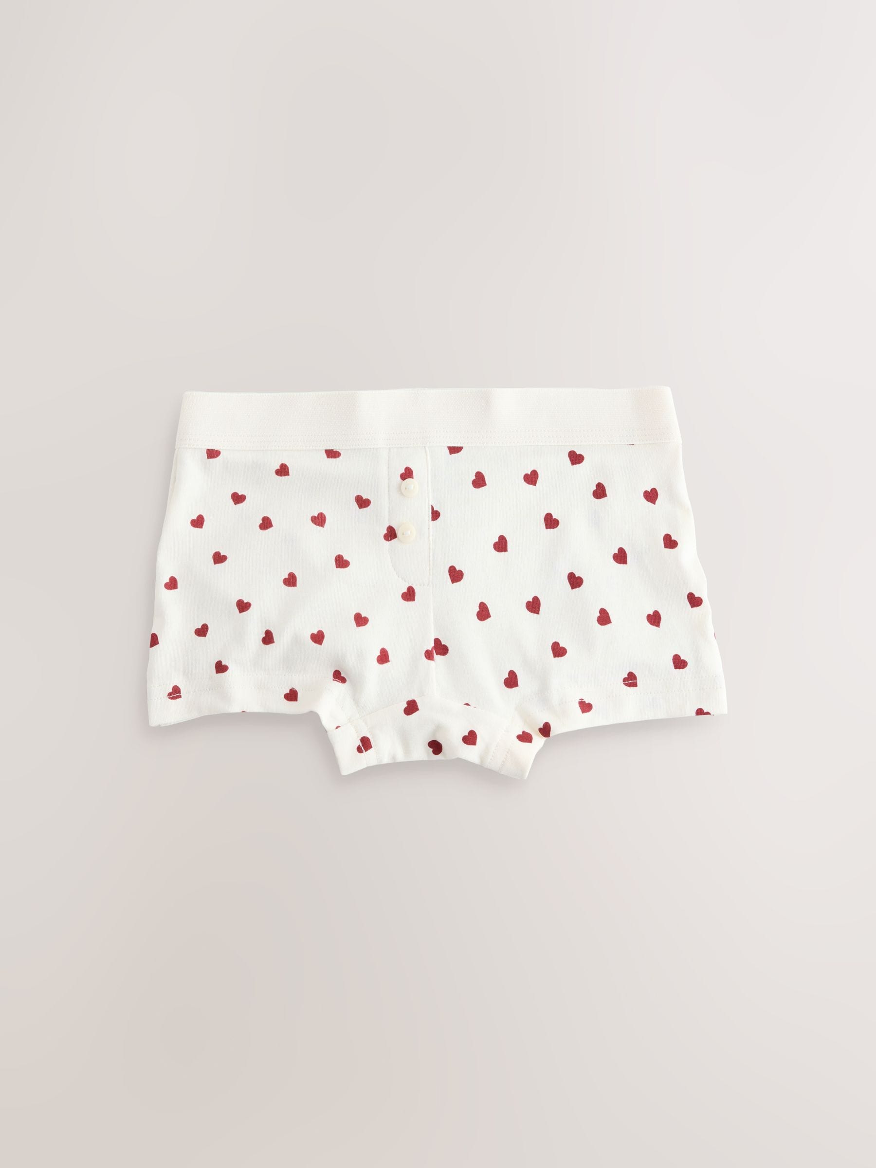 Red/Blue Short Briefs 5 Pack (2-16yrs) image 2