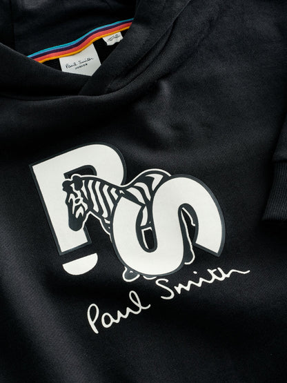Dsiney Kidz - Paul Smith Junior Black Zebra Graphic Hoodie image 10