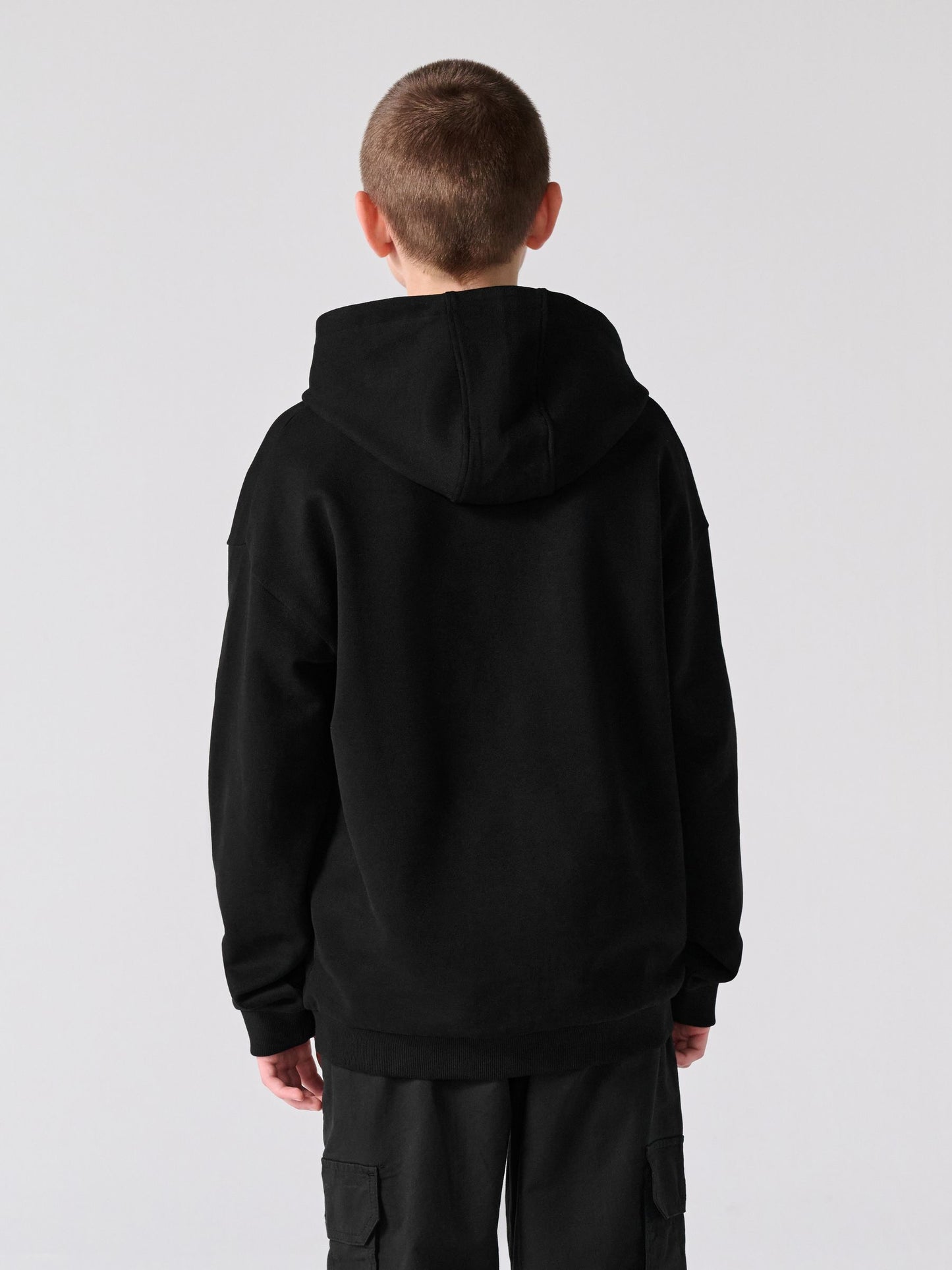 Dsiney Kidz - Paul Smith Junior Black Zebra Graphic Hoodie image 2