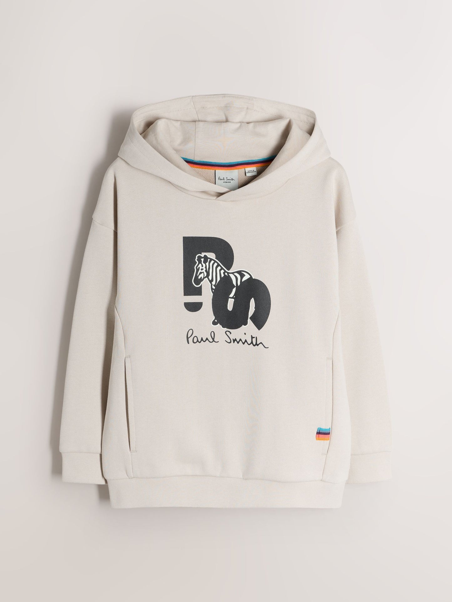 Dsiney Kidz - Paul Smith Junior Stone Zebra Graphic Hoodie image 6