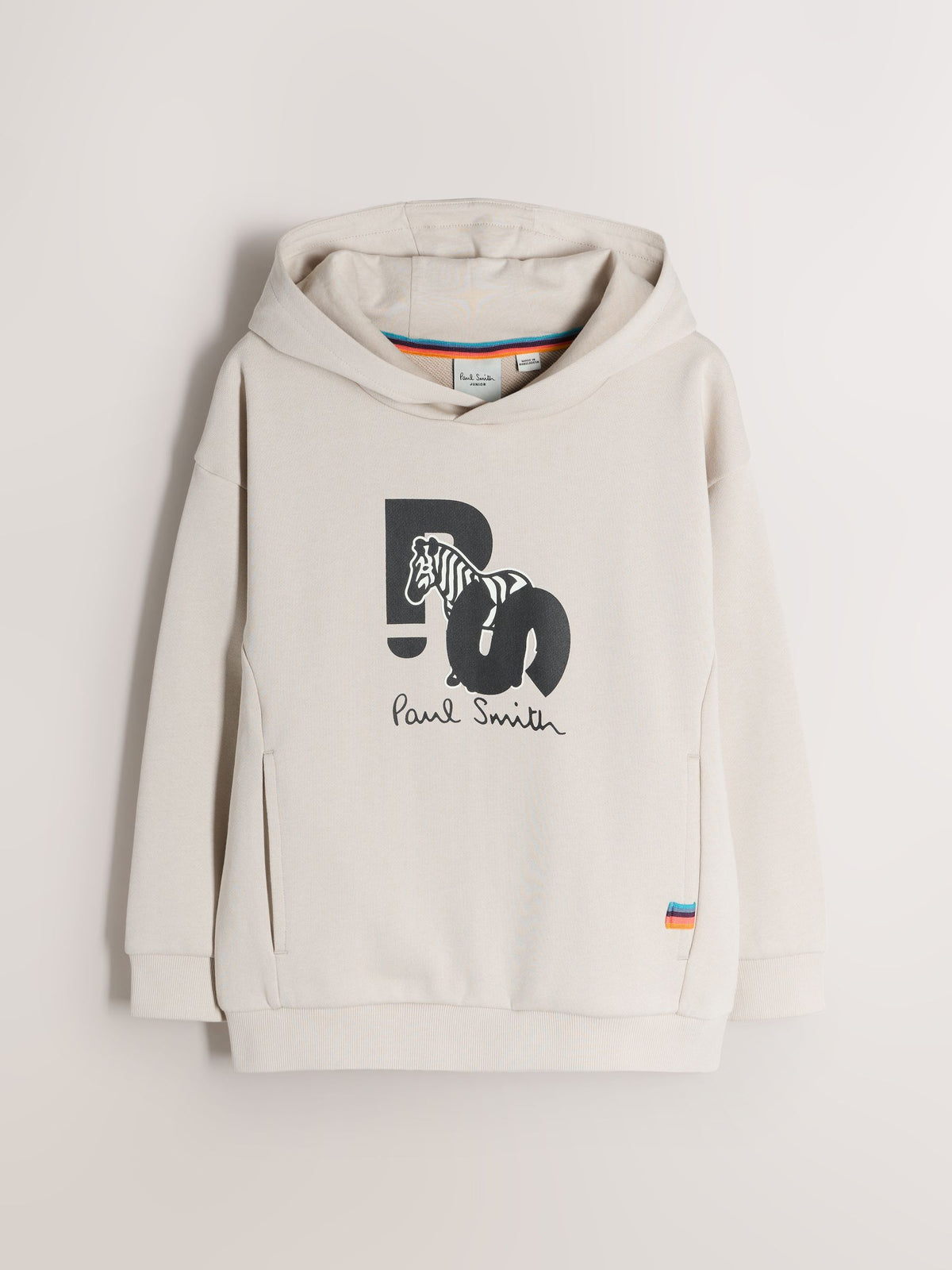 Dsiney Kidz - Paul Smith Junior Stone Zebra Graphic Hoodie image 6