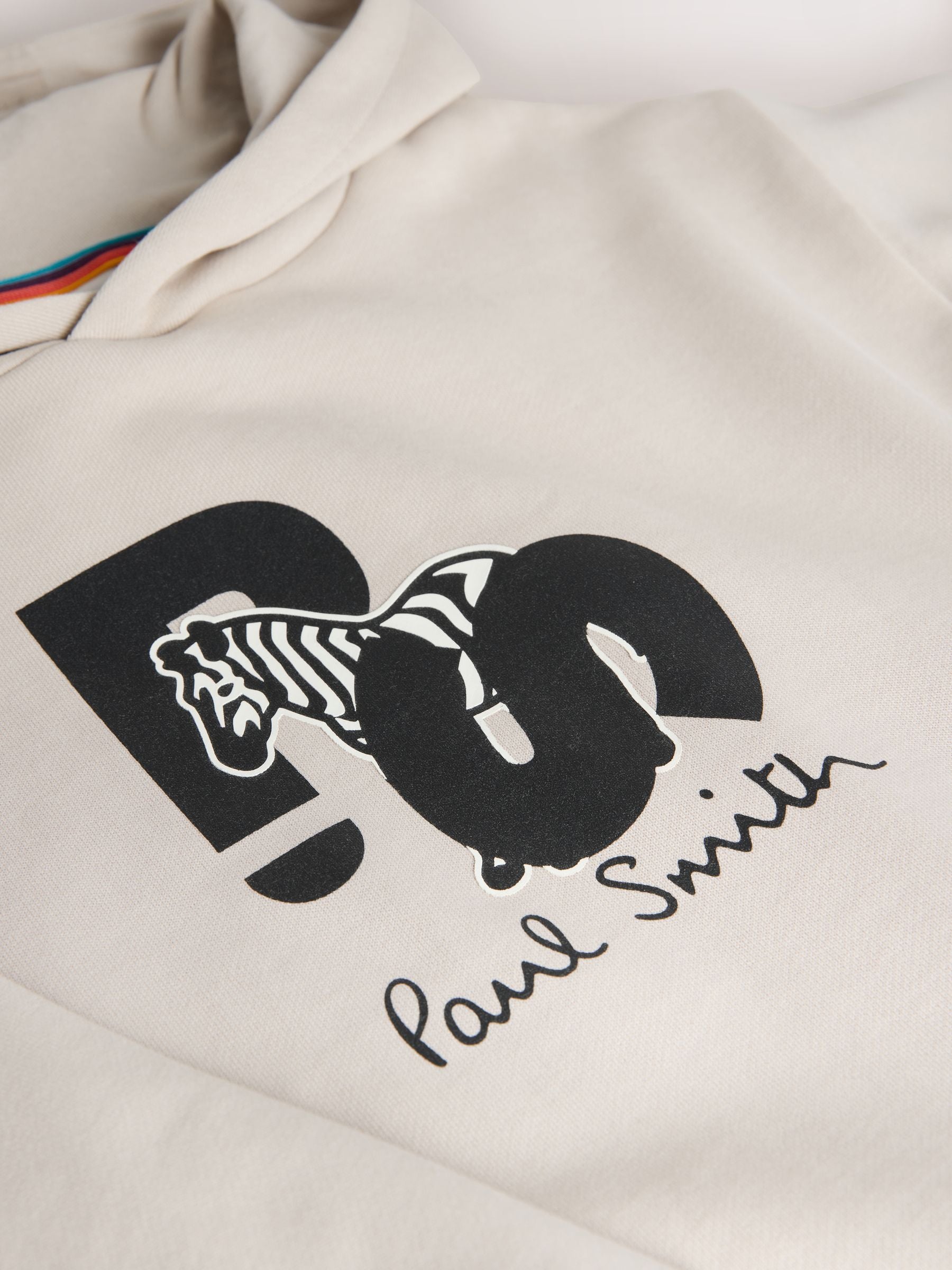 Dsiney Kidz - Paul Smith Junior Stone Zebra Graphic Hoodie image 9