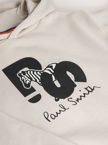 Dsiney Kidz - Paul Smith Junior Stone Zebra Graphic Hoodie image 9