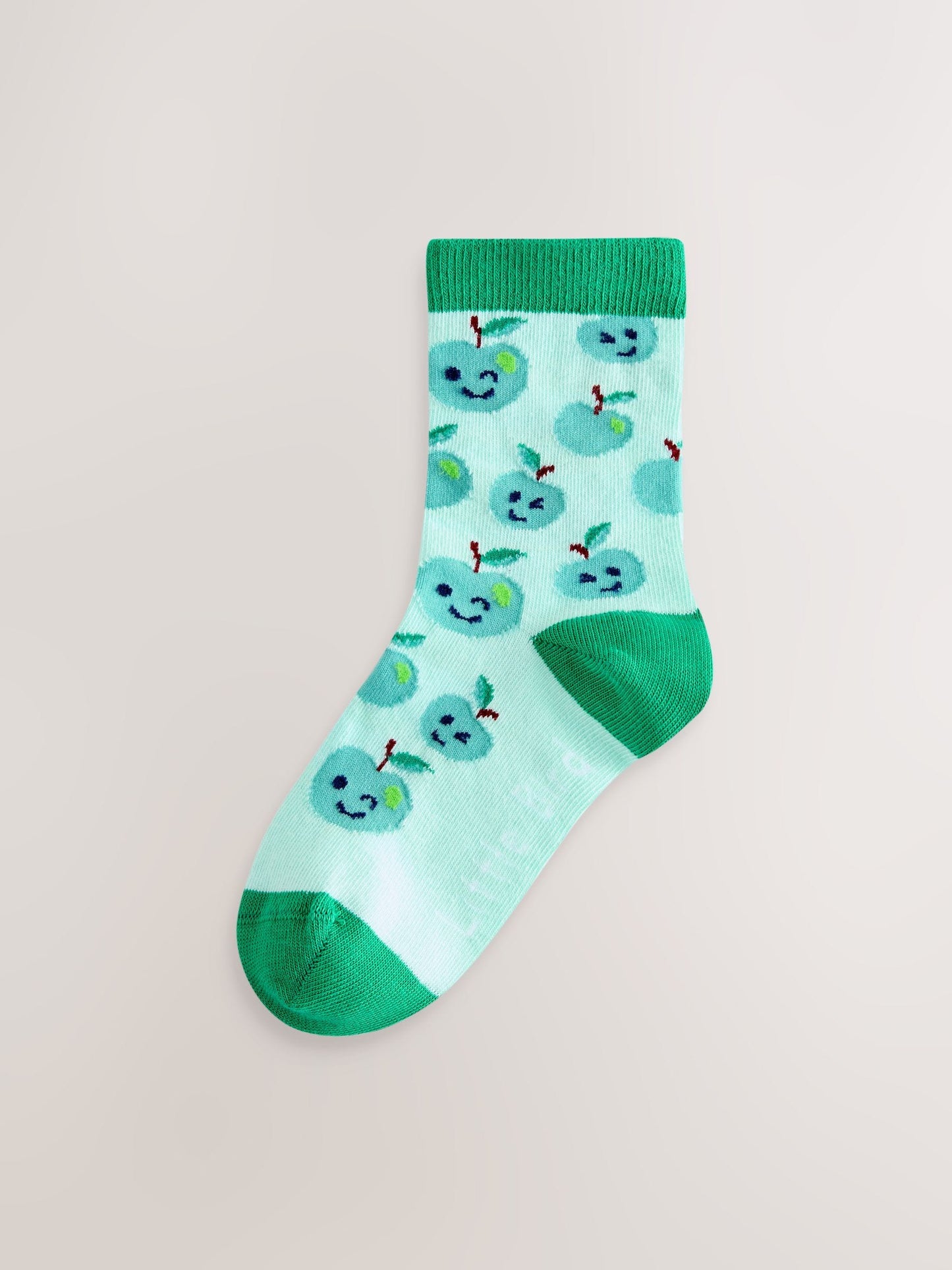 Little Bird by Jools Oliver Multi Fruits Rainbow Socks 5 Pack image 4
