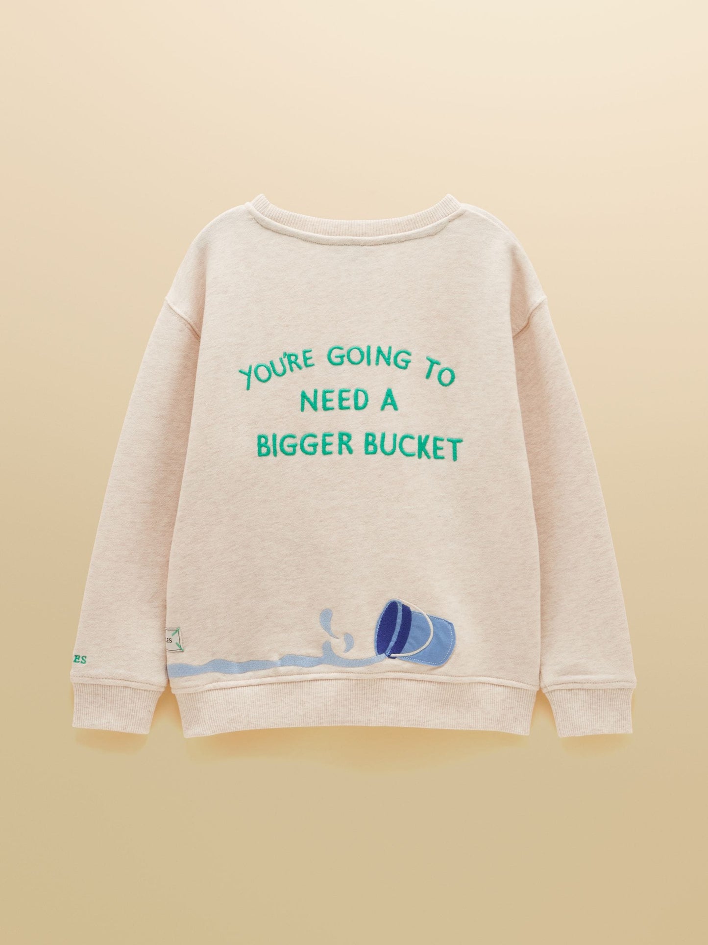 Dsiney Kidz - Joules Kids' Hudson Oatmeal Applique Sweatshirt image 4