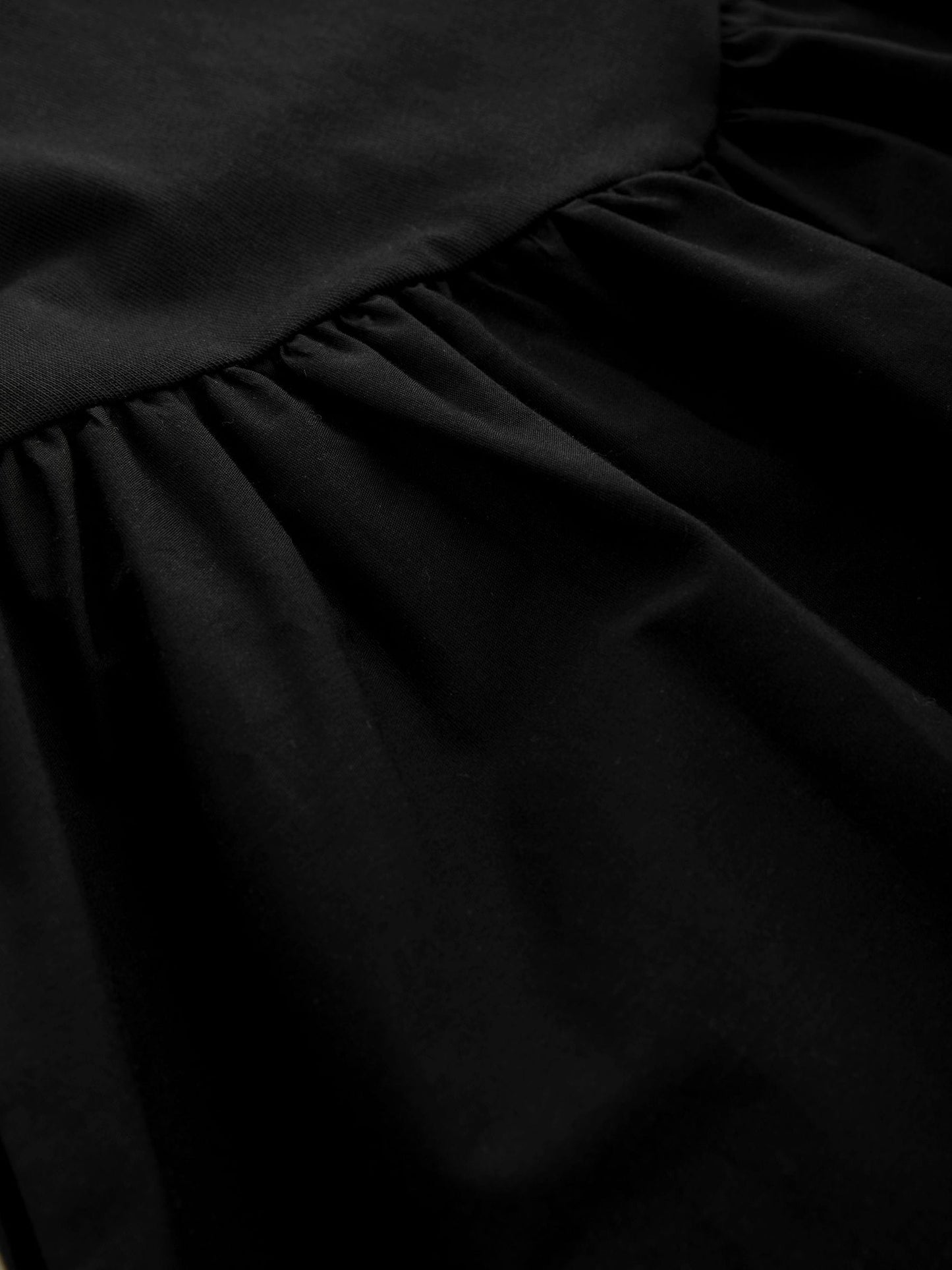 smALLSAINTS Black Logo Chevron T-Shirt Dress image 9