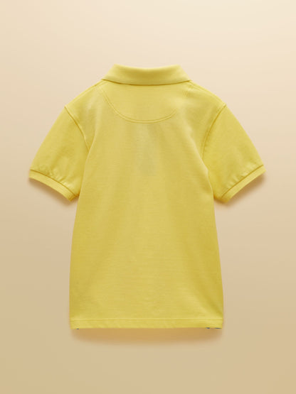 Dsiney Kidz - Joules Boys' Woody 3 Pack Blue & Yellow Cotton Polo Shirts image 5