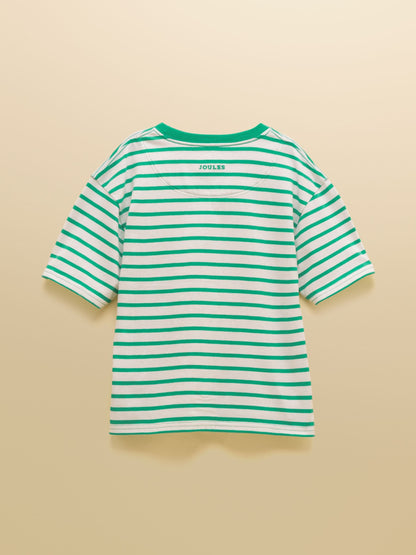 Joules Boys' Let's Go Blue & Green Short Sleeve T-Shirts 2 Pack image 4