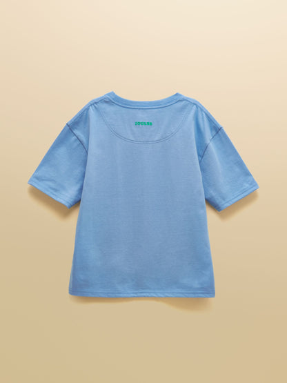 Joules Boys' Let's Go Blue & Green Short Sleeve T-Shirts 2 Pack image 5