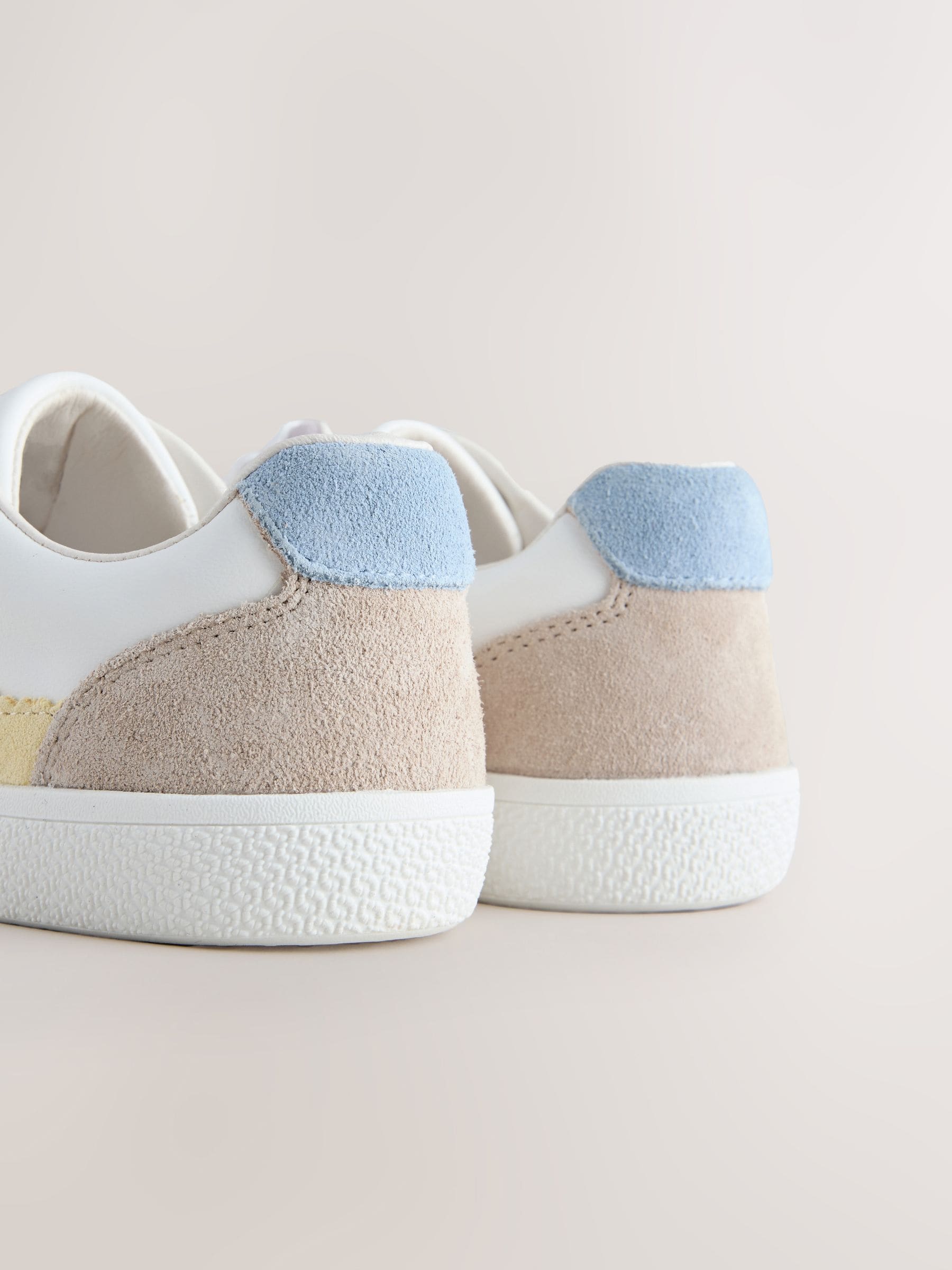Multi Pastel Standard Fit (F) Retro Trainers image 5