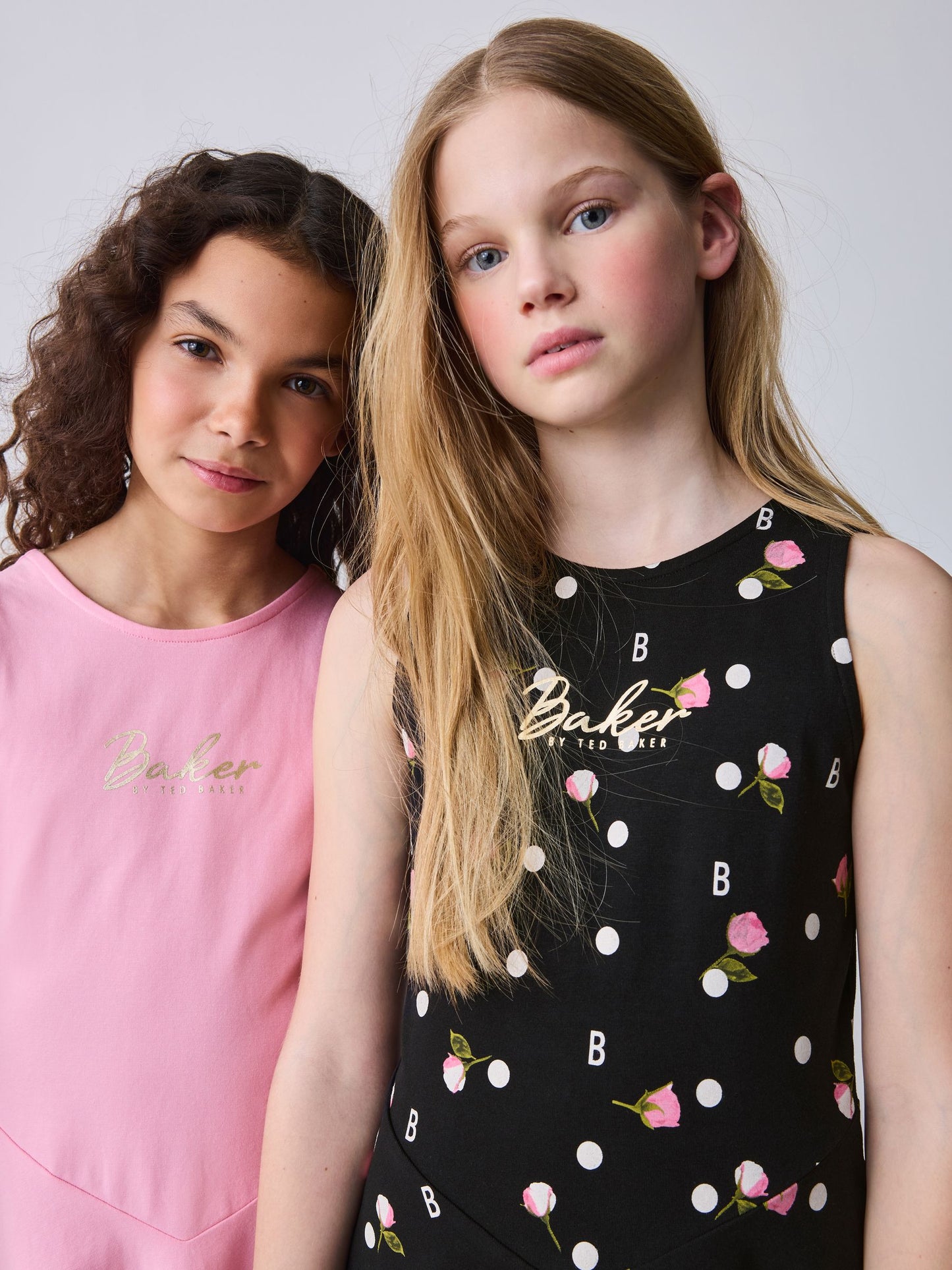Baker by Ted Baker Polka Dot Printed Jersey Dresses 2 Pack image 4