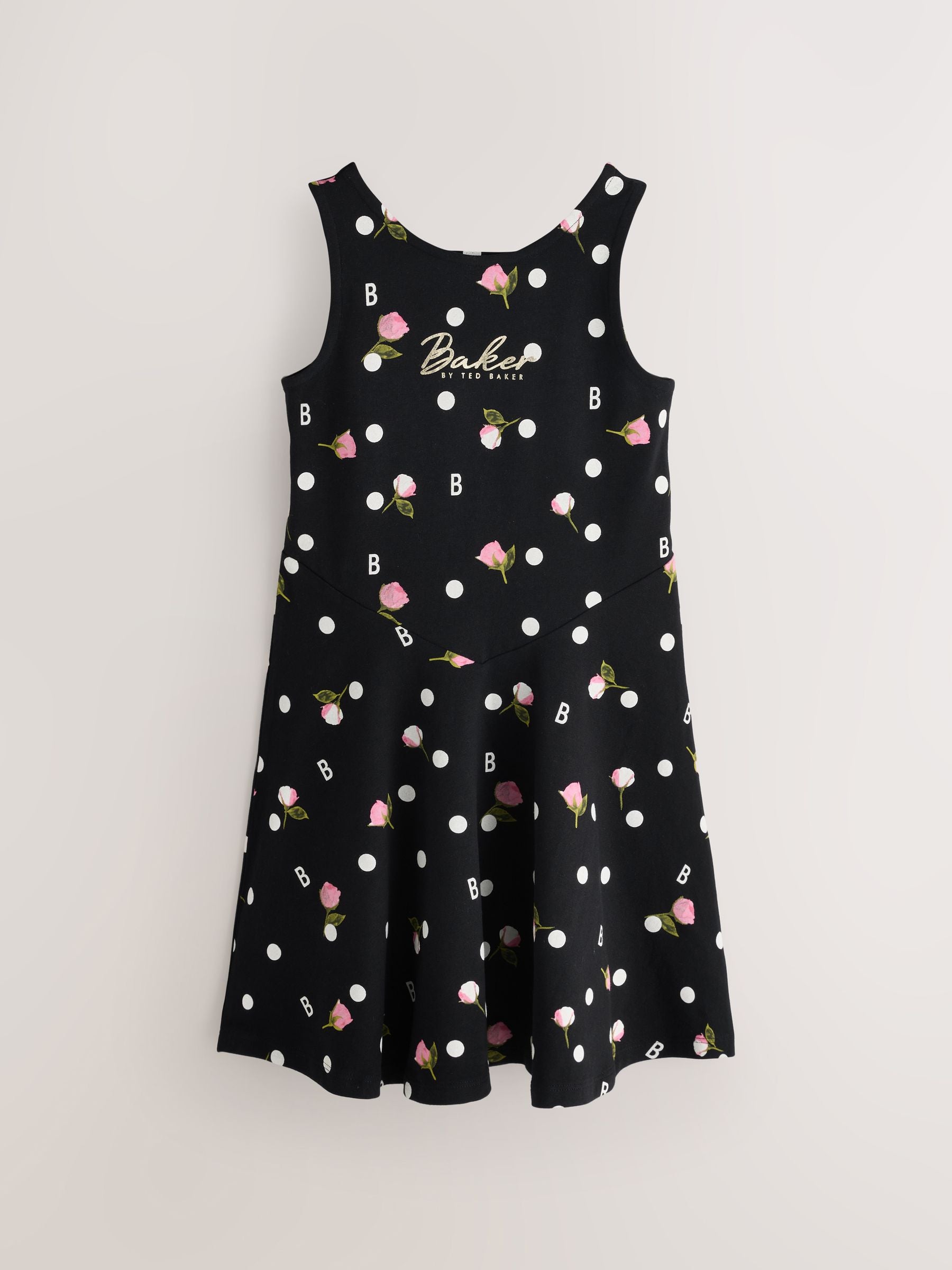 Baker by Ted Baker Polka Dot Printed Jersey Dresses 2 Pack image 8