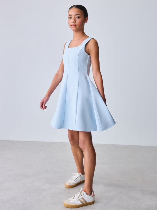 Baker by Ted Baker Fit & Flare Skater Blue Dress image 2