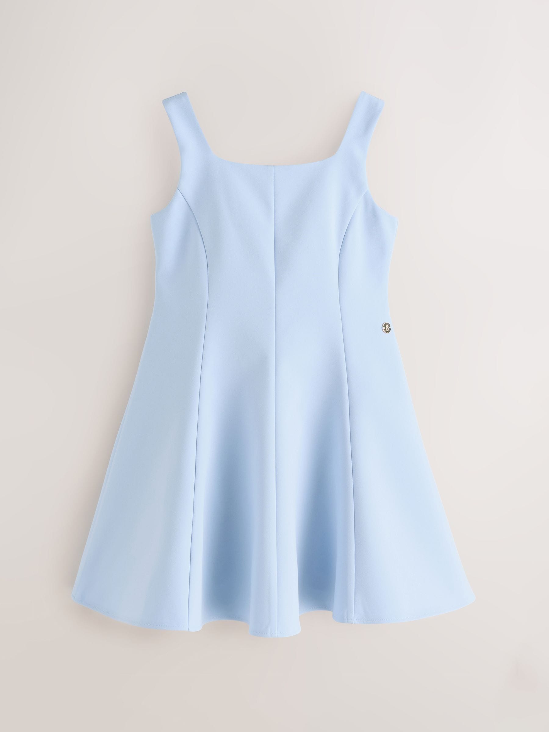 Baker by Ted Baker Fit & Flare Skater Blue Dress image 6
