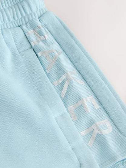 Baker by Ted Baker 2 Piece Ruched Rib T-Shirt & Shorts Set image 4